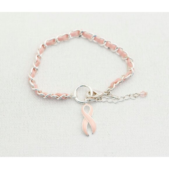 7 Inch Avon Cancer Awareness Bracelet - T1 - Picture 1 of 2